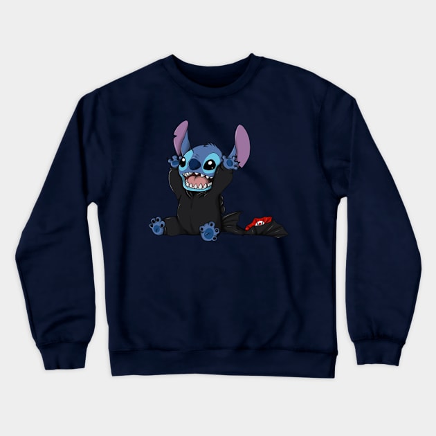 Stich Crewneck Sweatshirt by Sierrapuz